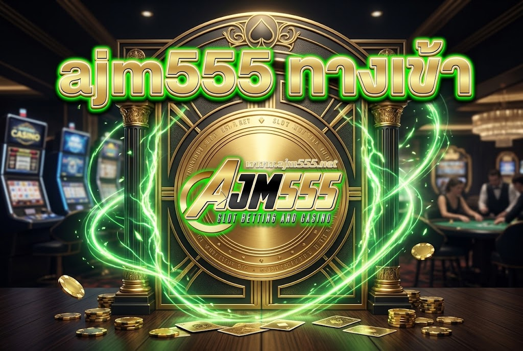 ajm555 ทางเข้า สู่โลกคาสิโนออนไลน์ สมัครเลยที่ ajm555.lol